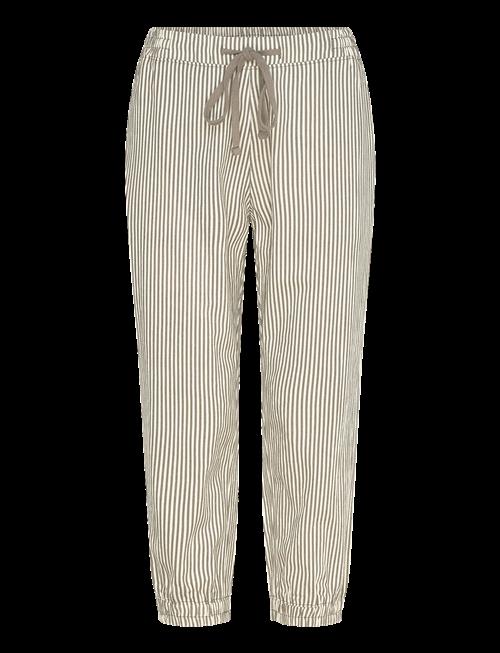 Kaffe | Kanaya Striped Capri Pants | 36