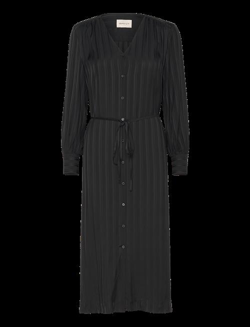 Gant | Relaxed Satin Stripe Shirt Dress | 36