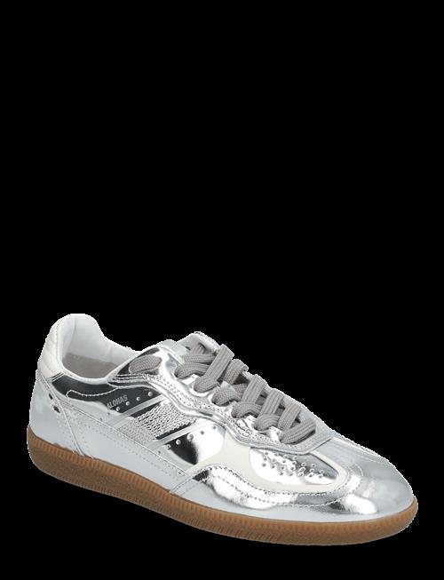 ALOHAS | Tb.490 Rife Shimmer Silver Cream Leather Sneakers | 37