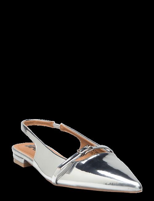 Bianco | Biabari Pointy Flat Slingback Faux Leather | 37