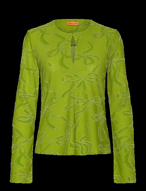 STINE GOYA | 2246 Lurex Jersey, Long Sleeve Tie | XXS