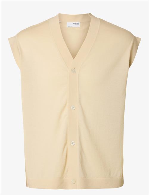 Selected | Slhtray Knit Merino Vest Cardigan Ex | XXL