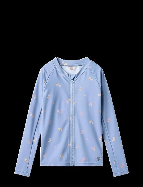 Wheat | Swim T-Shirt L/S Zip Ada | 86