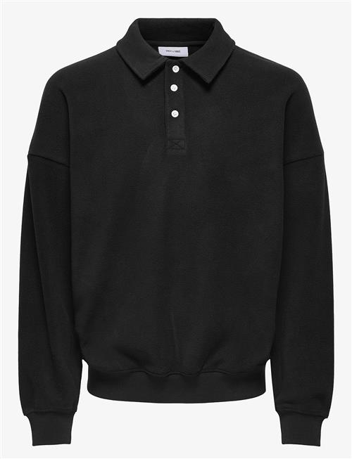 ONLY & SONS | Onsdominic Rlx Ls Rugby Sweat Vd | L