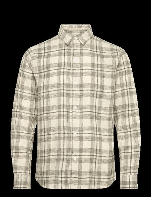 Anerkjendt | Akleif Cot/Lin Check Shirt | L