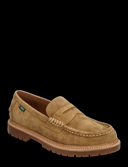 Polo Ralph Lauren | Jett Lug-Sole Suede Penny Loafer | 45