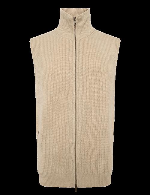 Davida Cashmere | Man Zip Pockets Vest | S