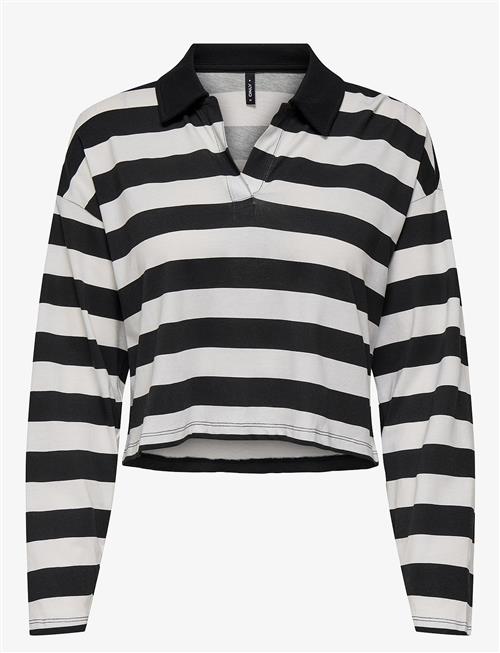 ONLY | Onlmay Life L/S Boxy Polo Top Cs Jrs | L