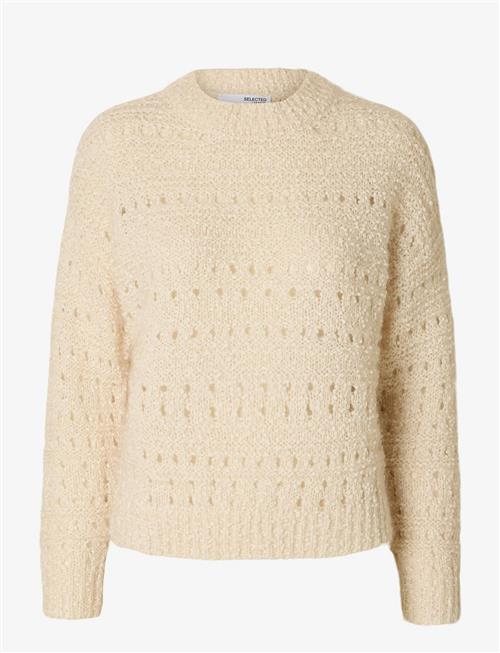 Selected | Slfalfi Ls Knit O-Neck | L