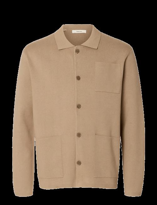 Selected | Slmmike Light Polo Cardigan Noos | S