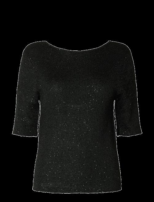Selected | Slfjosie 2/4 Sequin Knit O-Neck Top | M