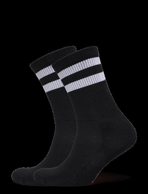Organic Basics | Core Stripe Crew Socks 2-Pack | 35-38