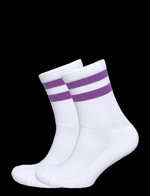 Organic Basics | Core Stripe Crew Socks 2-Pack | 39-42