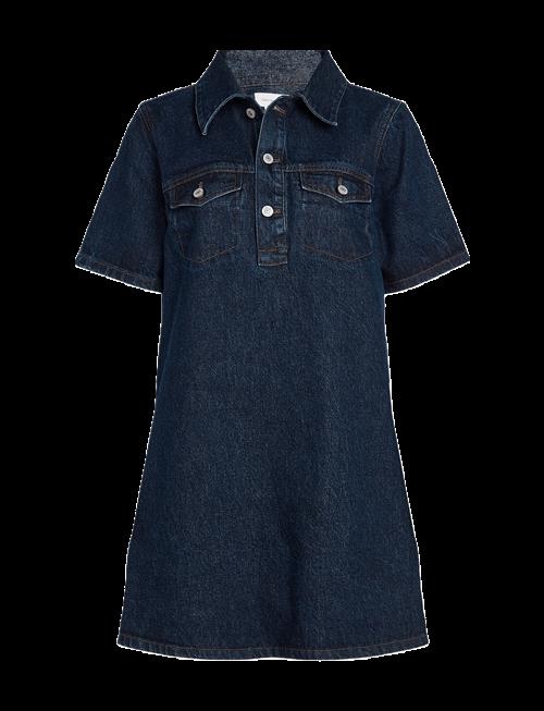 Calvin Klein Jeans | Popover Denim Dress Dark Ck Blue | XXS