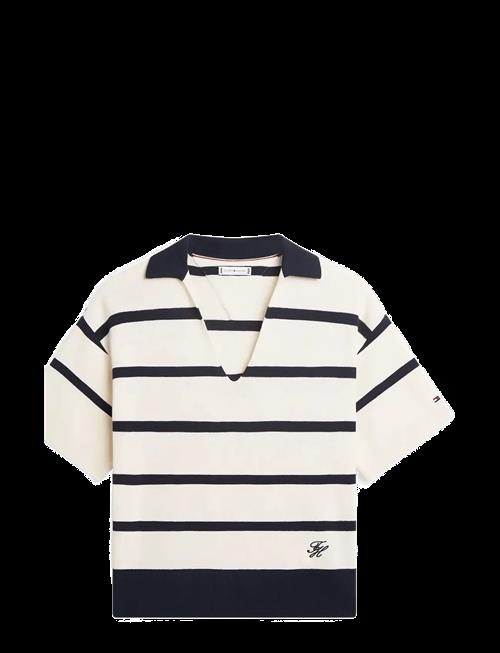 Tommy Hilfiger | Mini Stp Co Open Polo Ss Swt | L