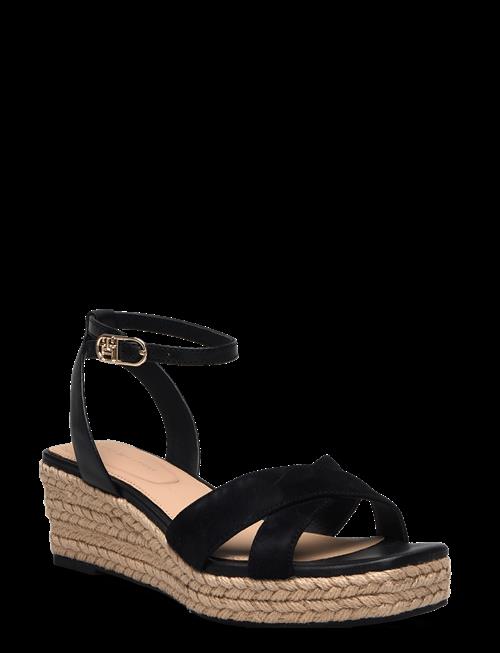 Tommy Hilfiger | Leather & Suede Mid Wedge Espad | 41