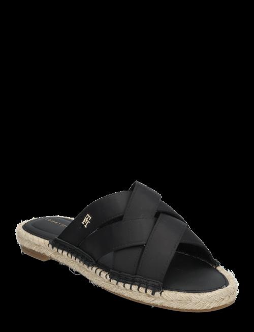 Tommy Hilfiger | Satin Espadrille Mule | 38