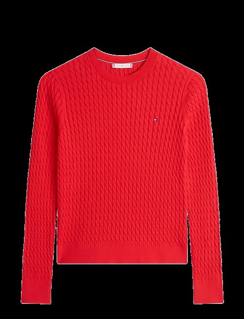Tommy Hilfiger | Cotton Cable Fine Gg C-Nk Swt | S
