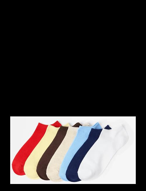 Lindex | 7-Pack Ribbed Ankle Socks | 36/38