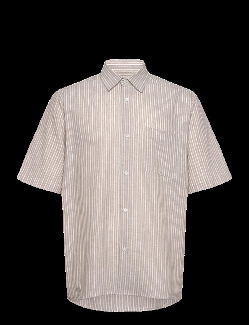 Mads Nørgaard | Cotton Linen Victor Stripe Shirt Ss | S