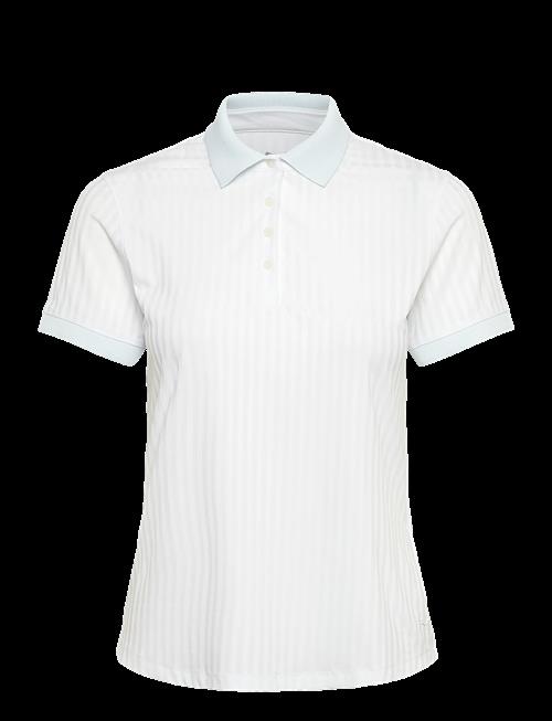 PUMA Golf | W Mattr Jacquard Stripe Ss Polo | S