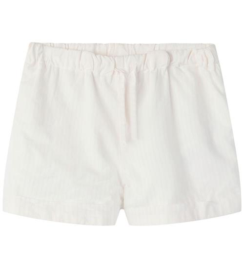 Name It Shorts - NkfPfasinne - Bright White/Pink-a-Boo