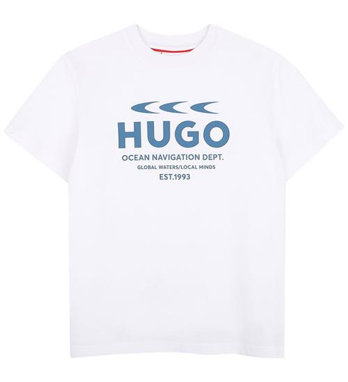 HUGO T-shirt - Hvid m. Print