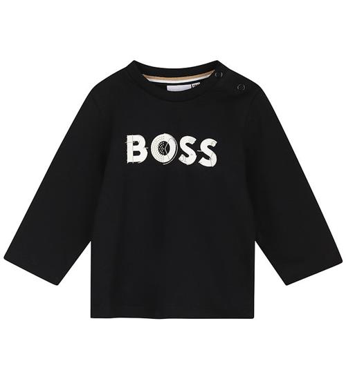 BOSS T-shirt - Sort m. Print