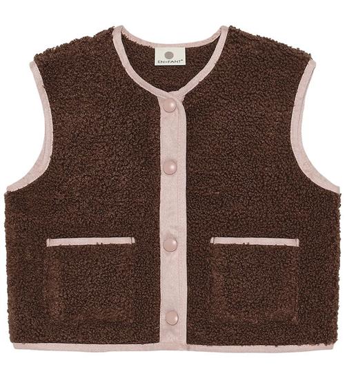 En Fant Vest - Teddy - Chestnut