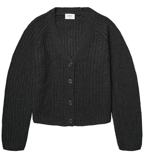Grunt Cardigan - Strik - GrHoars - Dark Grey Melange