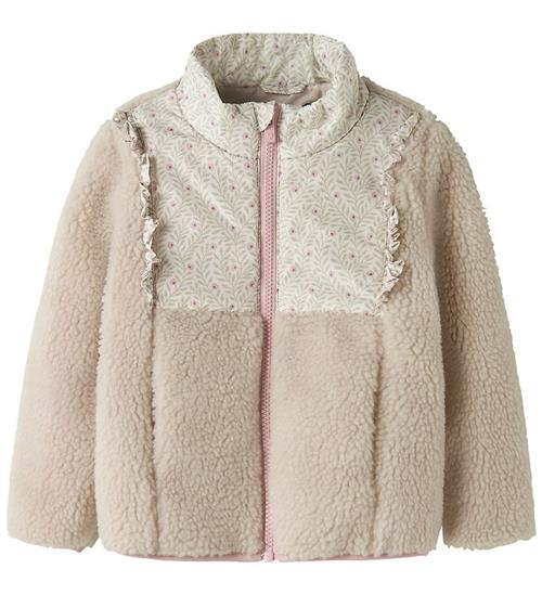 Name It Fleecejakke - Teddy - NmfMinna - Rainy Day