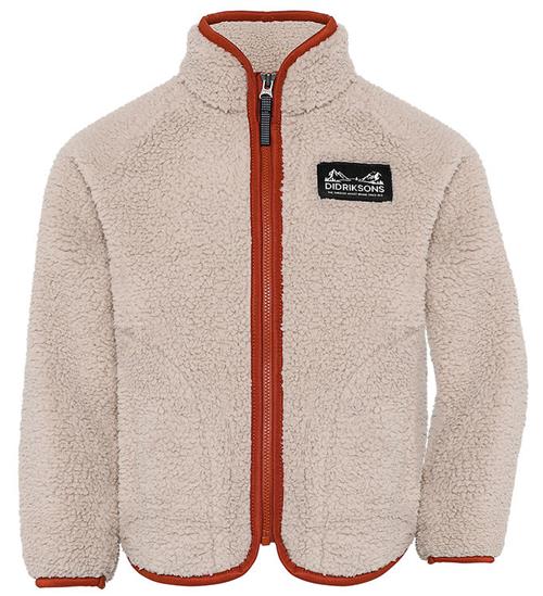 Didriksons Fleecejakke - Teddy - Gibbs - Beach Beige