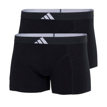 adidas 2P Active Flex Cotton Body Trunk Sort bomuld Small Herre
