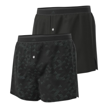 adidas 2P Active Woven Boxer Sort bomuld Small Herre
