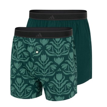 adidas 2P Active Woven Boxer Grøn bomuld X-Large Herre
