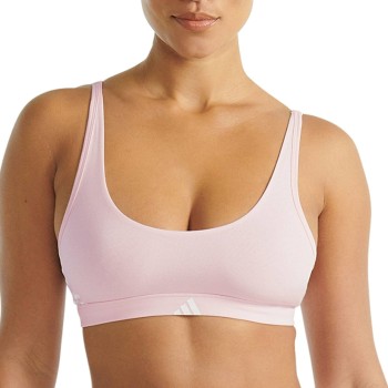 adidas BH Sport Active Essentials 3 Stripes Bralette Lyserosa bomuld Medium Dame