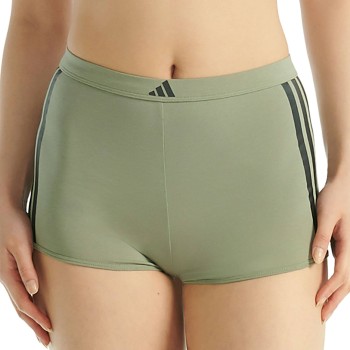 adidas Trusser Sport Active Essentials 3 Stripes ShortPant Grøn bomuld Medium Dame