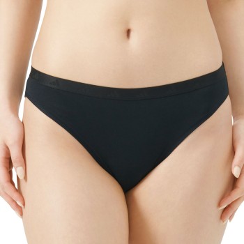 adidas Trusser Sport Active Essentials High Leg Brief Sort bomuld Large Dame