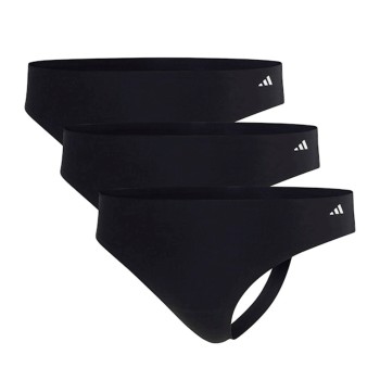adidas Trusser 3P Sport Active Light Flex Thongs Sort Large Dame