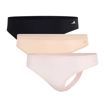 adidas Trusser 3P Sport Active Light Flex Thongs Flerfarvet Large Dame