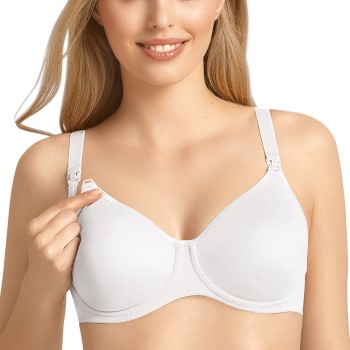 Anita BH Microfiber Underwire Nursing Bra Hvid D 80 Dame