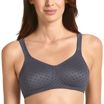 Anita Care BH Lisa Wireless Mastectomy Bra Mørkgrå  B 80 Dame