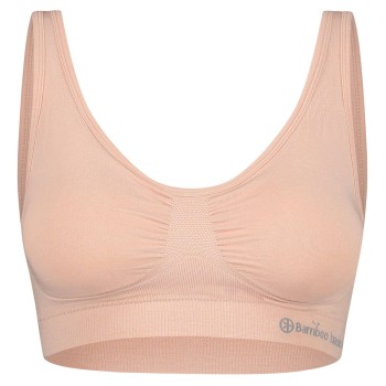 Bamboo basics BH Fleur Padded Bra Rosa XX-Large Dame