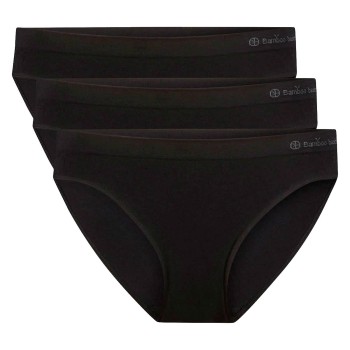 Bamboo basics Trusser 3P Tess Seamless Taille Slip Sort XX-Large Dame