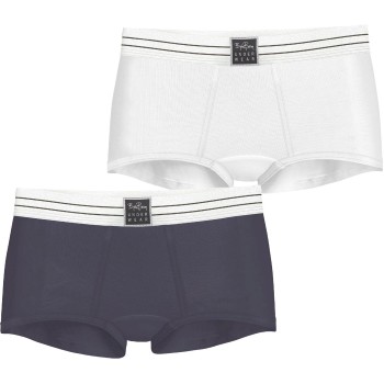 Björn Borg Trusser 2P Original Boxer Shorts Hvid/Grå økologisk bomuld Medium Dame