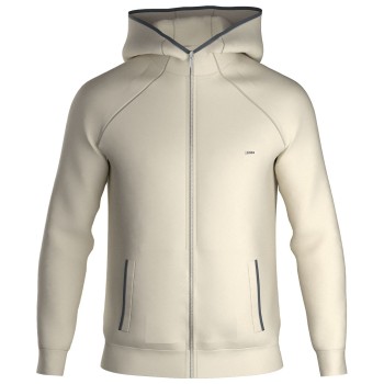 BOSS Sense Hooded Jacket Offwhite Medium Herre