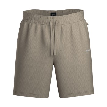 BOSS Waffle Nightwear Shorts Beige XX-Large Herre