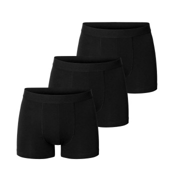 Bread & Boxers Bread and Boxers Boxer Briefs 3P Sort økologisk bomuld X-Large Herre