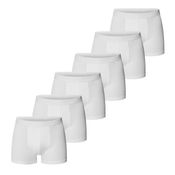 Bread & Boxers Bread and Boxers Boxer Briefs 6P Hvid økologisk bomuld Medium Herre