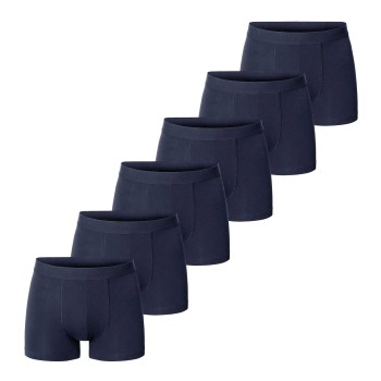 Bread & Boxers Bread and Boxers Boxer Briefs 6P Marineblå økologisk bomuld Medium Herre